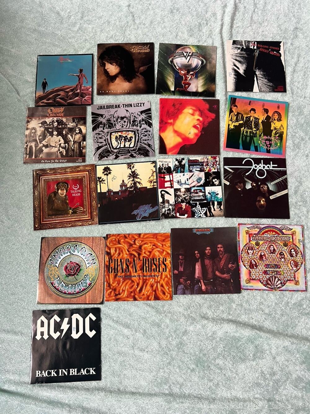 17 Classic Rock Heavy Metal Alternative CD COVER ART ONLY GUC